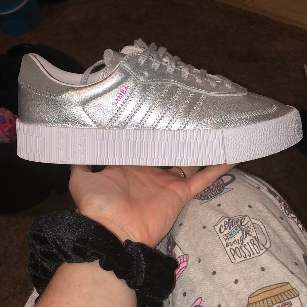Adidas Metallic Sambarose shoes